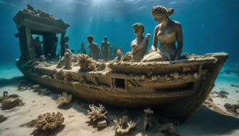 Antike Statuen und Schiffswrack in Alexandria entdeckt: Einblick in florierende Stadtgeschichte