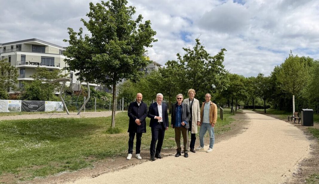 Neue Wege in Kastel verbinden Quartier Helling Höfe direkt mit Rheinpromenade