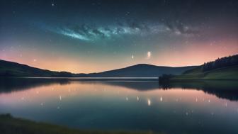 Sternschnuppe als Zeichen der Wünsche