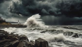 Sturmtief 'Detlef' sorgt für Chaos und Behinderungen in ganz Nord- und Westeuropa Sturmtief 'Detlef' sorgt für Chaos und Behinderungen in ganz Nord- und Westeuropa